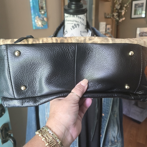 AIMEE KESTENBERG Leather leopard black purse - Picture 9 of 10